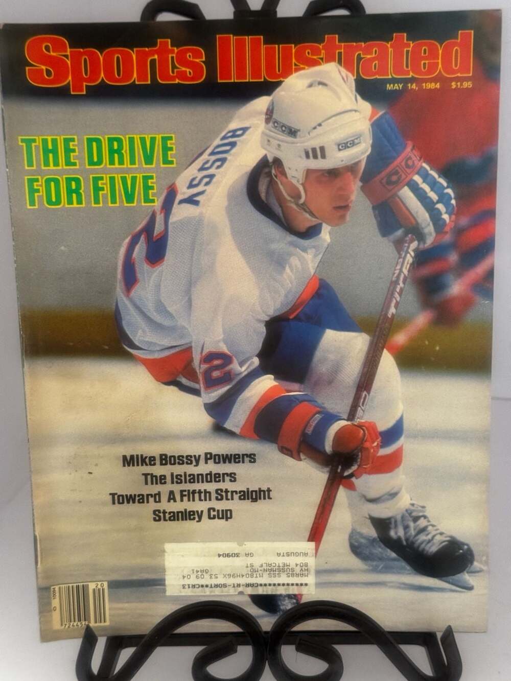 Sports Illustrated Magazine 5/14/84 Mike Bossy New York Islanders Cover